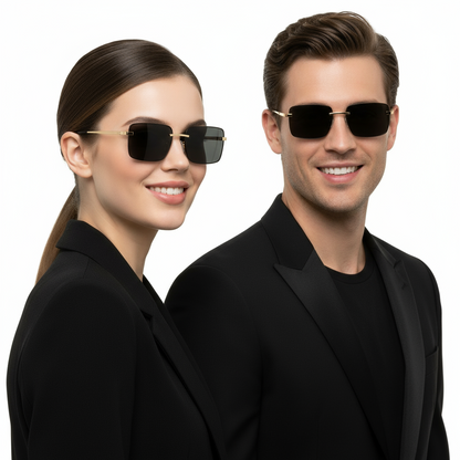 Zarel® occhiali da donna rettangolari