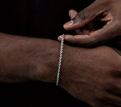 ZAREL® Bracciale Twist in Acciaio Inossidabile - Design Oro e Argento