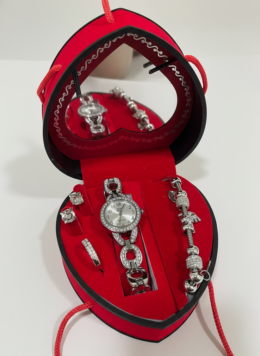 Zarel® Cofanetto a Cuore Elegante