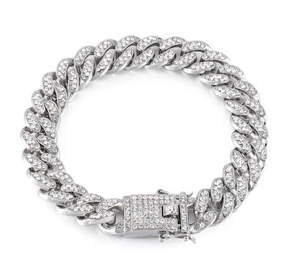 ZAREL® Bracciale maglia cubana